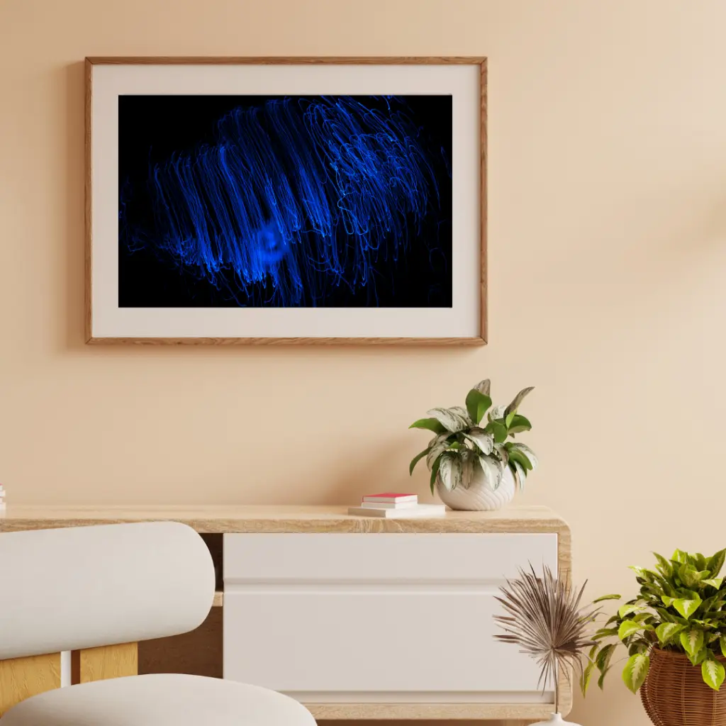 Brown Minimalist 3D Illustration Wall Frame Mockup Instagram Post (1).webp