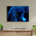 Grey and Blue Vintage Wall Frame Mockup Instagram Post.webp