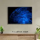 Grey and Blue Vintage Wall Frame Mockup Instagram Post.webp