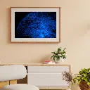 Brown Minimalist 3D Illustration Wall Frame Mockup Instagram Post.webp