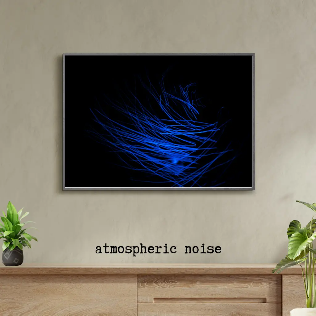 Grey and Blue Vintage Wall Frame Mockup Instagram Post.webp