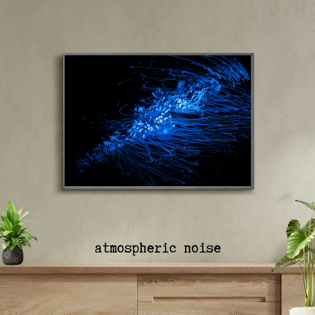Grey and Blue Vintage Wall Frame Mockup Instagram Post.webp