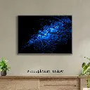 Grey and Blue Vintage Wall Frame Mockup Instagram Post.webp
