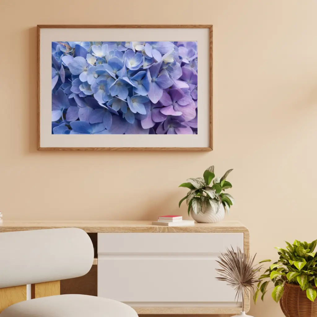 Brown Minimalist 3D Illustration Wall Frame Mockup Instagram Post.webp