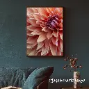 Blue Wall Art Photo Frame Mockup for Instagram Post.webp
