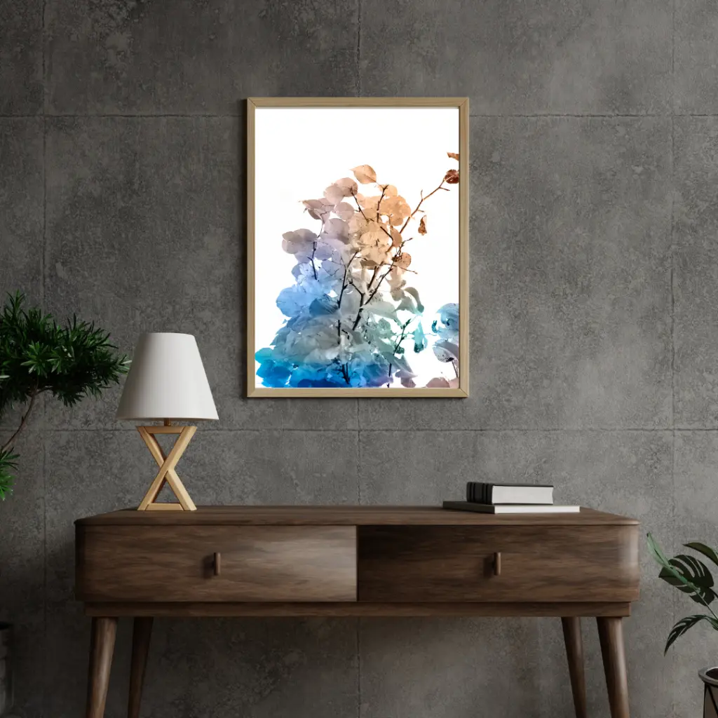 Grey 3D Industrial Style Wall Frame Mockup Instagram Post (1).webp