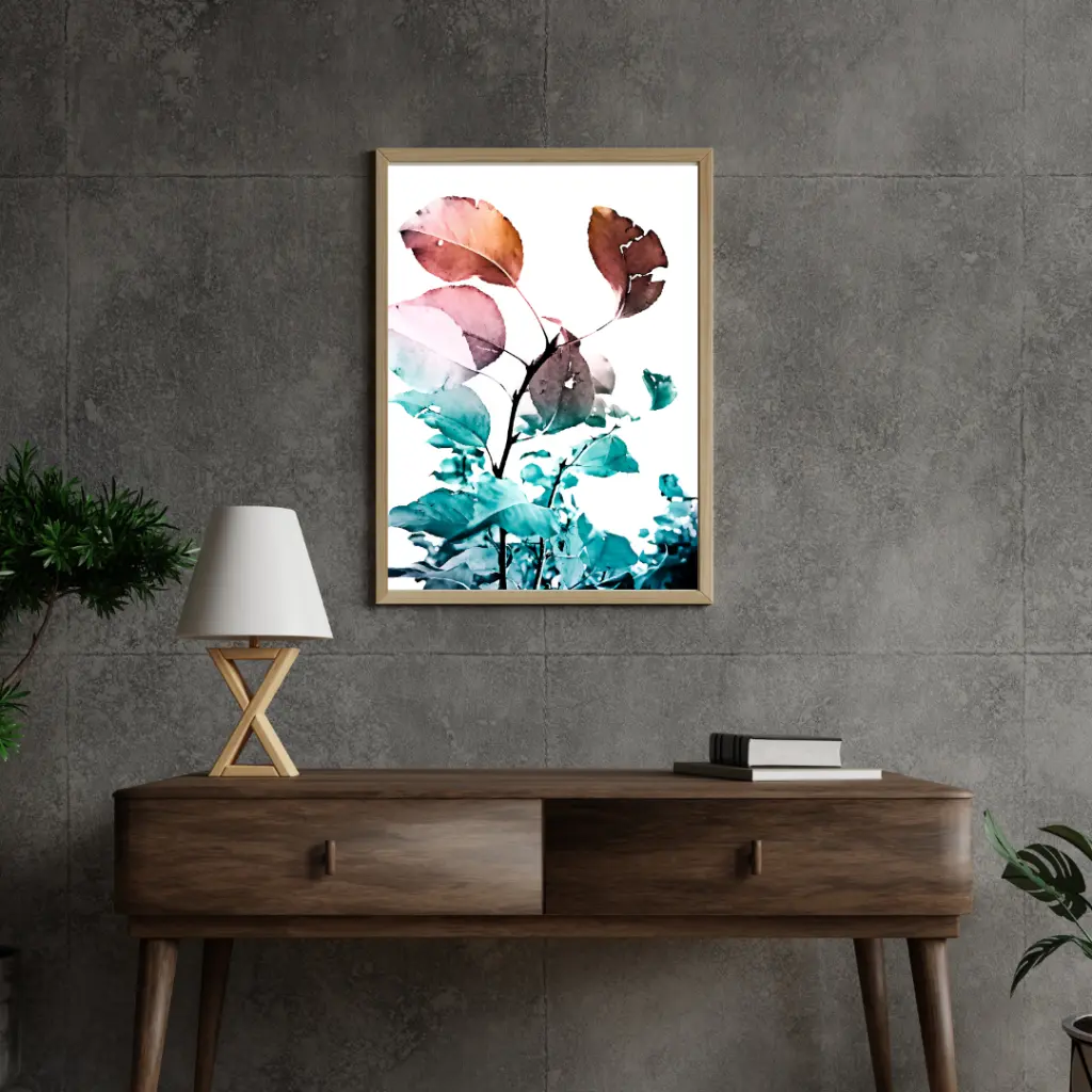 Grey 3D Industrial Style Wall Frame Mockup Instagram Post (2).webp