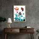 Grey 3D Industrial Style Wall Frame Mockup Instagram Post (2).webp