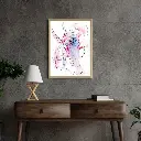 Grey 3D Industrial Style Wall Frame Mockup Instagram Post.webp