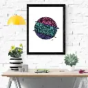 White Brick Wall Mockup Frame Quote Instagram Post.webp