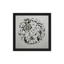 Circle of Flowers Canvas Print