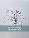 Lily Drawing Reproduction Print
