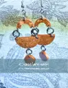 "Copper Arch" Modern Chain Resin Earrings