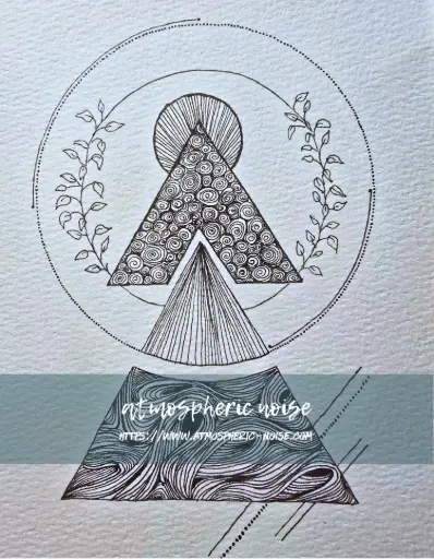 "Sacred Balance" Original Drawing